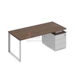 Кабинет руководителя Стол руководителя на опорной тумбе (левый/правый) БР 104