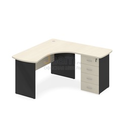 Мебель для персонала Стол эргономичный правый ПК-СТС-СТЭТ148Х149П/Д