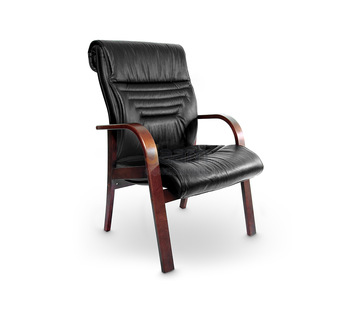 Офисный стул BASEL D кожа+кож.зам.