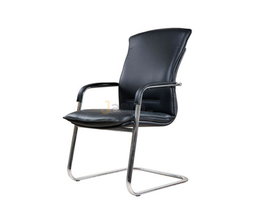 Офисный стул Берлин/В Кожа стандартная/база хром