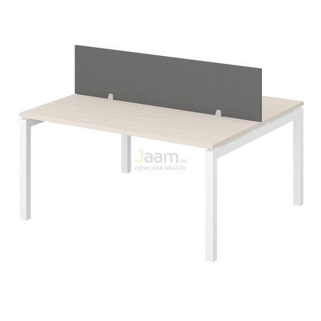 Мебель для персонала Станция рабочая с перегородкой ПК-ТНА-СР140Х120Н2/АЖ