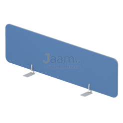 Мебель для персонала Экран настольный фронтальный (ткань) UDSFFS120