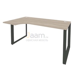 Мебель для персонала Стол эргономичный левый O.MO-SA-1L
