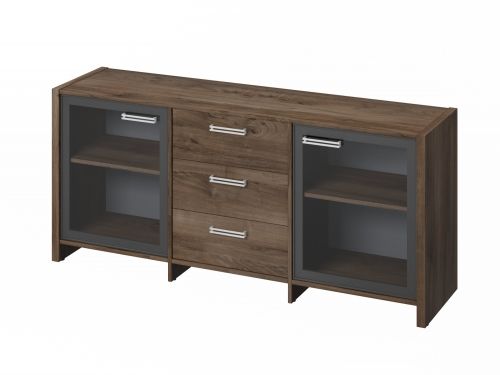 Тумба для документов Festus FI-13-02.D 1804x460x806 (Орех Пацифик Табак)