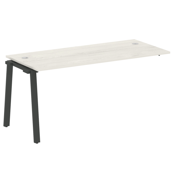 Проходной наборный элемент рабочей станции Metal System Style БА.ПРС-СП-1.4 1600x720x750 (Дуб Наварра/Антрацит металл)