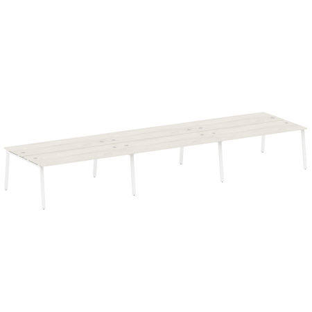 Рабочая станция на 6 рабочих места на А-образном м/к Metal System Style БА.СМ-6.5 5400x1475x750