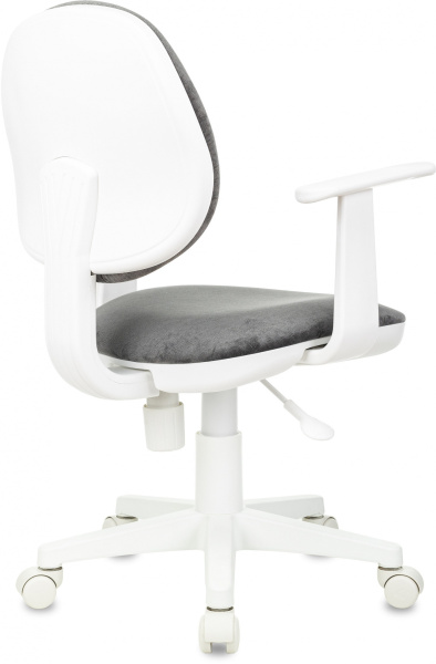 Кресло детское CH-W356AXSN серый Light-19 крестов. пластик пластик белый