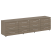 Тумба модульная в кабинет руководителя серии LT-TS 4.4 2200x450x580