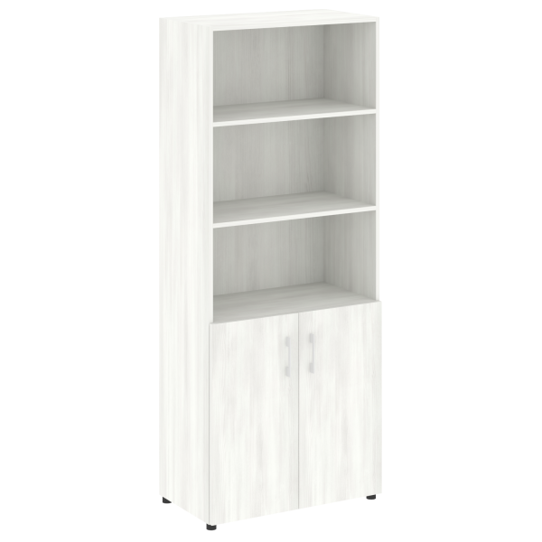 Шкаф высокий широкий нужен топ LT.ST 1.1 800x450x1990 (Снежная Патина)