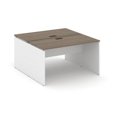 Рабочая станция 2-х сторонняя SN-D.DRS-012 (1180х1432х750) (Вяз Благородный/Белый)