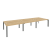 Рабочая станция на П-образном м/к Onix O.MP-D.RS-6.3.7 4140x1475x750