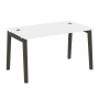Стол руководителя на деревянных опорах Onix Wood Direct OW.SRR-3.8 1380x800x750