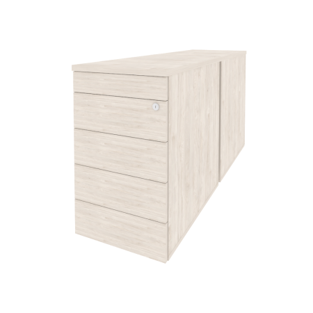 Тумба двойная приставная/опорная TIP-ON Onix O.TPO-2.7 TIP 432x1475x750 (Денвер Светлый)