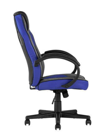 Кресло игровое TopChairs Sprinter синее (Геймерское кресло Sprinter синий)