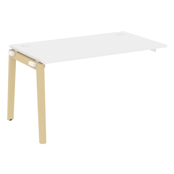 Наборный элемент рабочей станции на деревянных опорах Onix Wood OW.1.NRS-3.8 1380x800x750