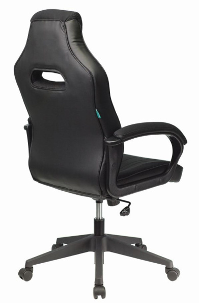 Кресло игровое Zombie VIKING 3 AERO Edition черный ткань/эко.кожа крестов. пластик