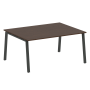 Стол для переговоров (1 столешница) на А-образном м/к Metal System Style БА.ПРГ-1.4 1600x1235x750