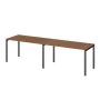 Бенч линейный на 2 рабочих места Арго-М АМБЛ-002.60 2400x600x760