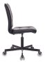 Кресло CH-330M черный Leather Black эко.кожа крестов. металл черный
