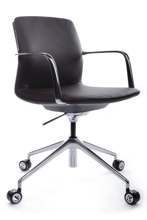 Офисное кресло Plaza-M FK004-B12 Темно-коричневый (Темно-коричневый)