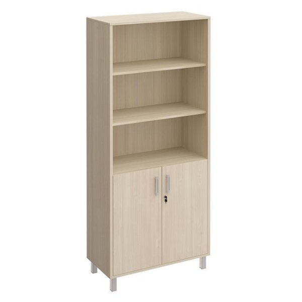 Шкаф для документов двери ДСП с замком + ниши Борн B 430-821-1 900x450x2074 (Дуб шамони)