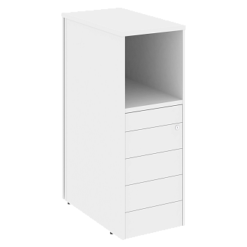 Тумба 5 ящиков TIP-ON завершающая, левая Onix O.R-TV-5TIPL 436x767x1185