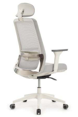 Офисное кресло Work W-218C WHITE Светло-серый (Светло-серый)