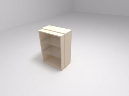 Полки для шкафа стеклянные 2 шт Brix BR.00.44 560x10x350 (Стекло)