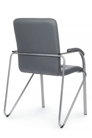 Стул Самба с мягкими подлокотниками SMB-01 Серый (Серый)