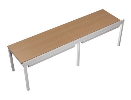 Рабочая станция с Prosystem Profiquadro КВ 0109-2 БВ 3200x800x750 (Белый премиум / Вишня скандинавскаяСерый)