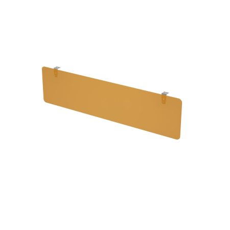 Экран подстольный оргстекло Gloss 9НЭК.050.1 Оранжевый 1000x4x300 (Белый премиум)