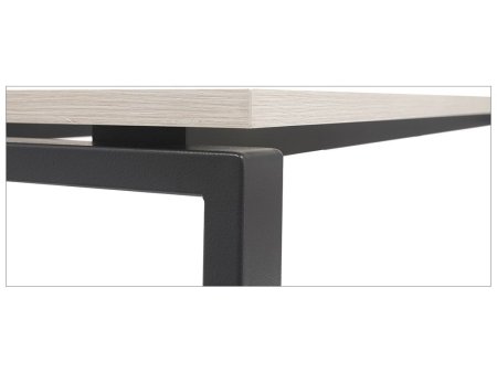 Стол NT 160x70 темный орех/антрацит (Коричневый/Антрацит)