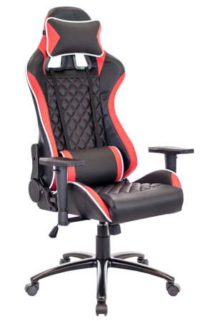 Кресло игровое Lotus S11 Экокожа Красный (Everprof Lotus S11 Экокожа Красный)