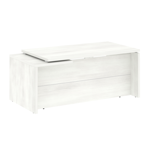 Стол для руководителя правый LT.В 18 R 1800x900x750 (Снежная Патина)