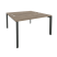Рабочая станция на П-образном м/к Onix O.MP-D.RS-2.3.7 1380x1475x750