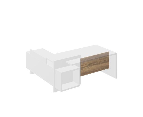 Царга Wood&Stone СФ-537102 1062x18x500 (Дуб Чарльстон/Бетон Чикаго)