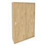Шкаф-купе с полками Onix O.SHK-1.1 1200x420x1977