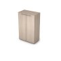 4Ш.017.1 Шкаф средний закрытый без замка (798x430x1277)