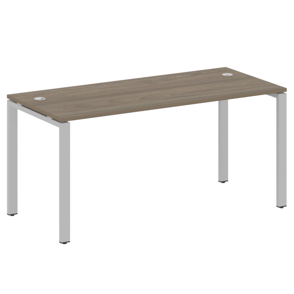 Стол письменный Metal System Style БП.СП-4 1600x720x750 (Вяз/Серый металл)