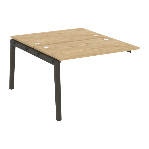 Наборный элемент рабочей станции на деревянных опорах Onix Wood OW.2.NRS-2.7 1180x1475x750