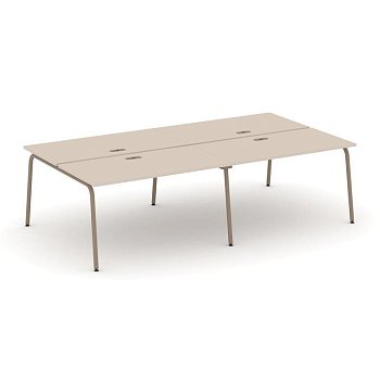 Рабочая станция 4 места ES.D.RS-4.3-LK (2760х1500х750)