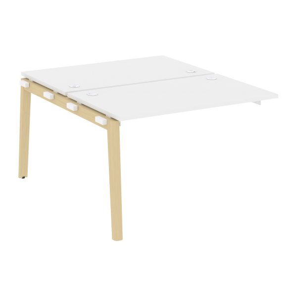 Наборный элемент рабочей станции на деревянных опорах Onix Wood OW.2.NRS-2.7 1180x1475x750
