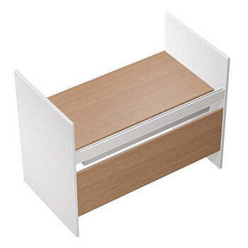 Стол письменный на высоких опорах ДСП c ProSystem Profiquadro КВ 1212 БВ 1650x806x1114