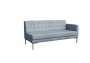 Секция с подлокотником трехместная FR-SP-03 (L)