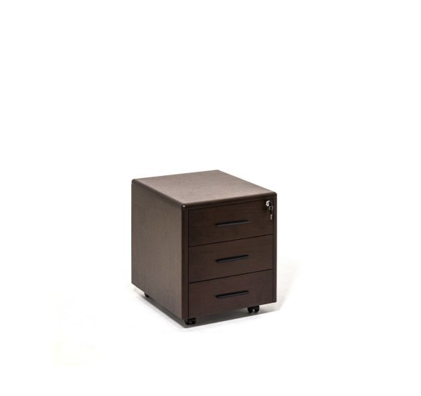 LEGNO Тумба подкатная 3 ящика (ОРЕХ)