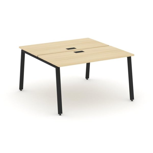 Рабочая станция 2-х сторонняя SN-6A.DRS-004 (1580х1232х750) (Акация Лорка/Металл Черный)
