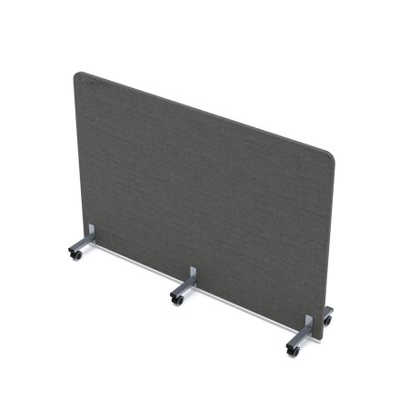 Акустическая мобильная перегородка SOFTOffice 011.МП.1611 1600x377x1100 (Silver)