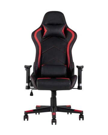 Кресло игровое TopChairs Cayenne красное (Геймерское кресло Cayenne красный)