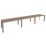 Рабочая станция на П-образном м/к Onix O.MP-RS-3.4.8 4740x800x750