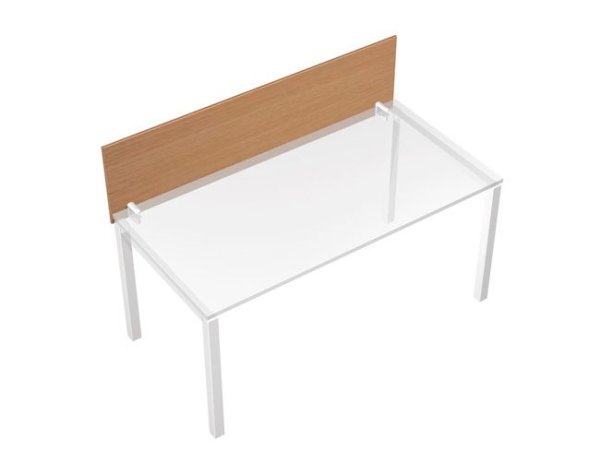 Экран настольный с кронштейнами крепления Profiquadro КВ 816 ВС 1200x420x18 (Вишня скандинавская)